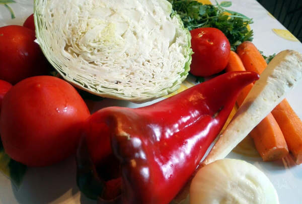 Ciorba de varză: ingrediente
